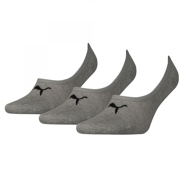Calzini sportivi alla caviglia Puma FOOTIE (3 paia) Grigio