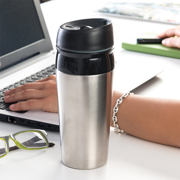 Tazza Termica con Coperchio Caffè