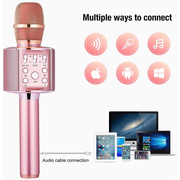 Microfono Karaoke 1 BY ONE Wireless (Ricondizionato A+)