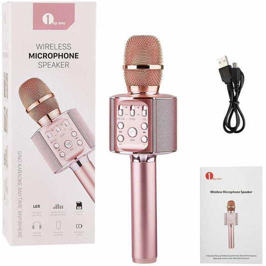 Karaoke Microphone 1 BY ONE Wireless (Refurbished A+)