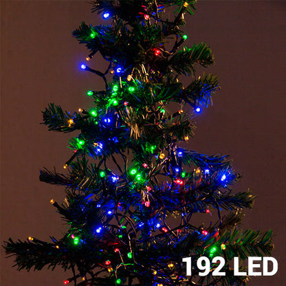 Luci natalizie multicolori (192 LED)