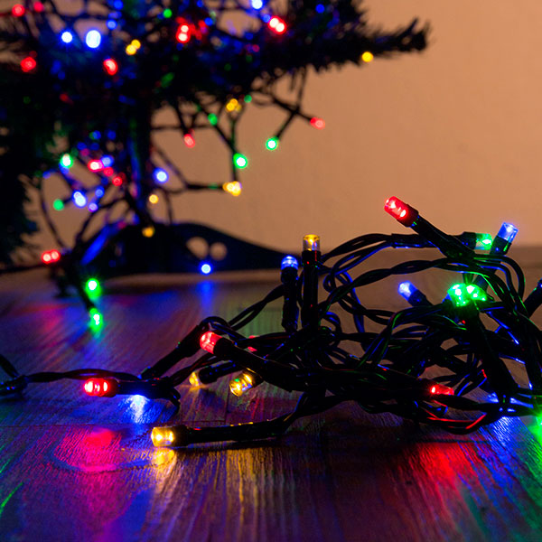 Luci natalizie multicolori (192 LED)