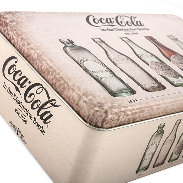 OUTLET Coca-Cola Retro Metal Box (Senza imballaggio)