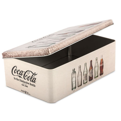 OUTLET Coca-Cola Retro Metal Box (Senza imballaggio)