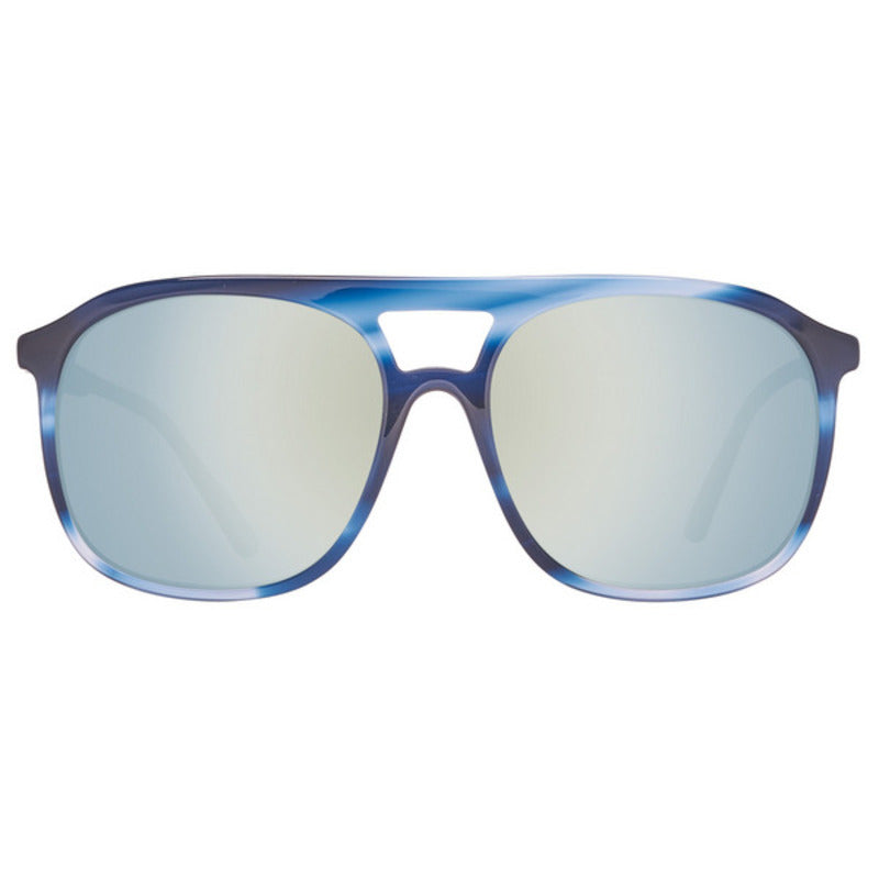 Occhiali da sole da uomo Helly Hansen HH5019-C03-55 Blu (ø 55 mm)