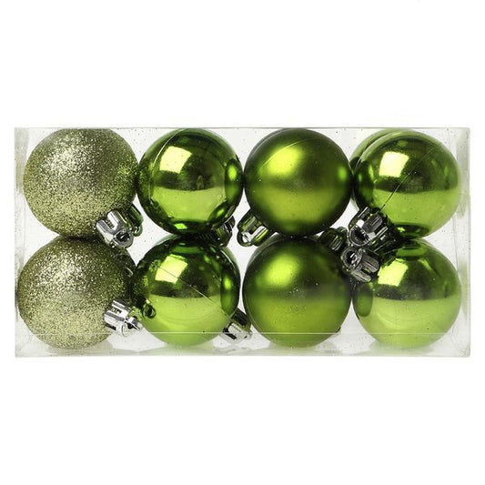 Palle di Natale Christmas Planet 6479 4 cm (16 uds) Verde