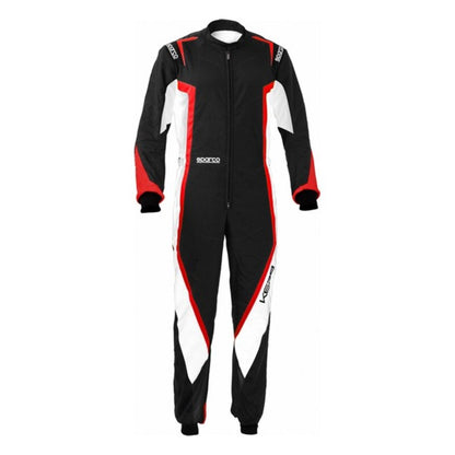 Tuta Karting Sparco K44 Curb Nero/Rosso (Taglia L)