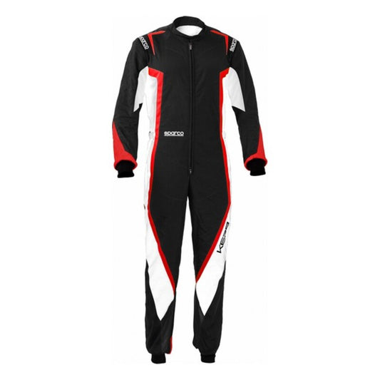 Tuta Karting Sparco K44 Curb Nero/Rosso (Taglia L)