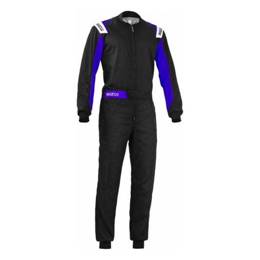 Tuta gara Sparco Rookie Nera/Blu