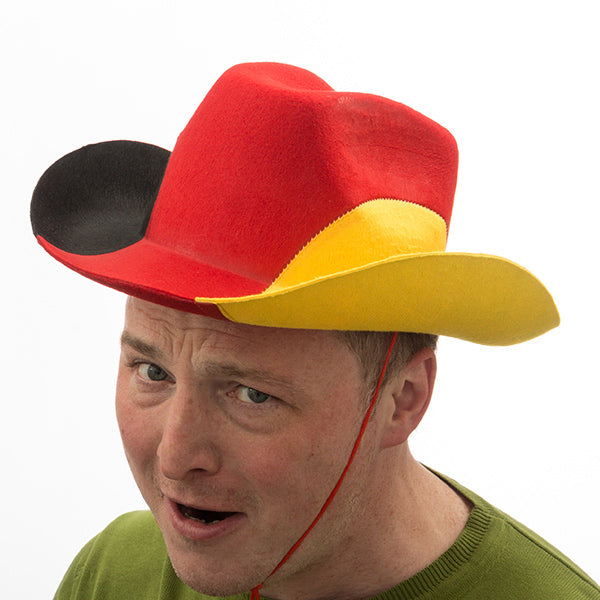 Cappello da cowboy con bandiera tedesca