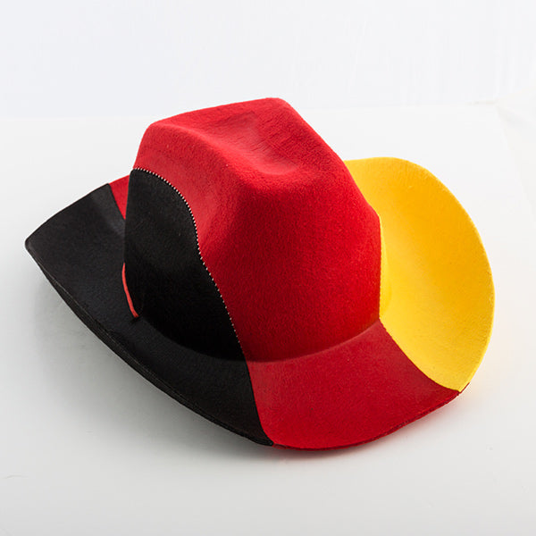 Cappello da cowboy con bandiera tedesca