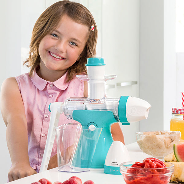 Juicy Joy Juice and Ice Cream Machine with Handle