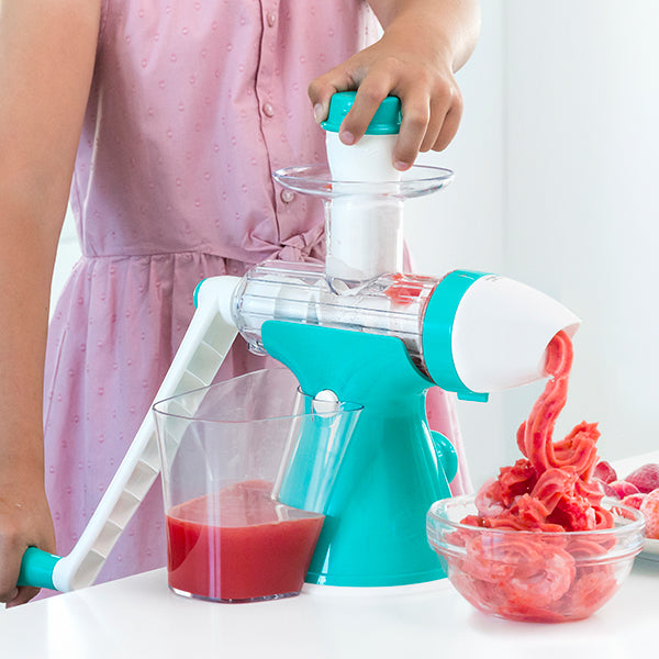 Juicy Joy Juice and Ice Cream Machine with Handle