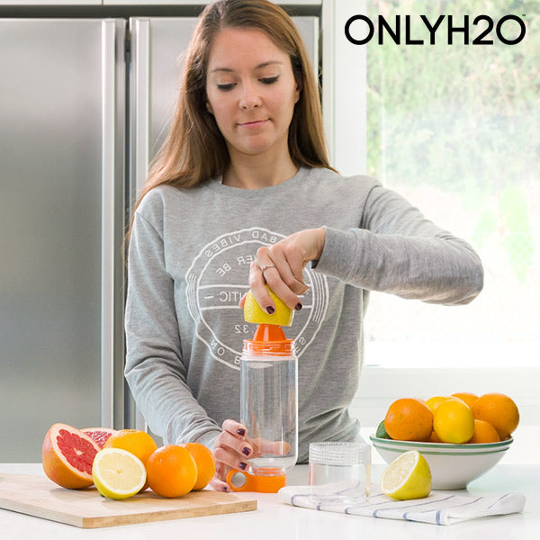 Sensations Juicer Bottiglia per infuso di agrumi con spremiagrumi
