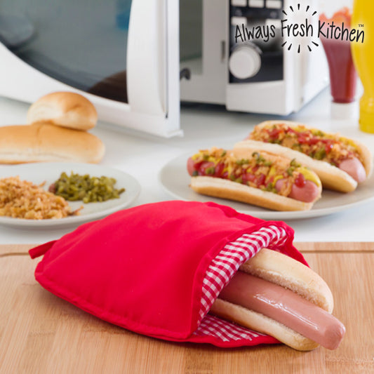 Borsa da cucina per hot dog sempre fresca da cucina nel microonde