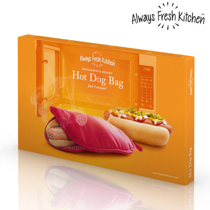 Borsa da cucina per hot dog sempre fresca da cucina nel microonde