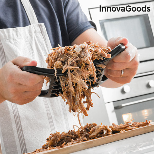 Artigli per carne con spazzola e guanti InnovaGoods