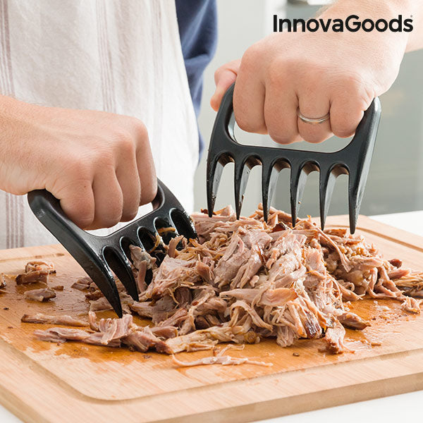 Artigli per carne con spazzola e guanti InnovaGoods
