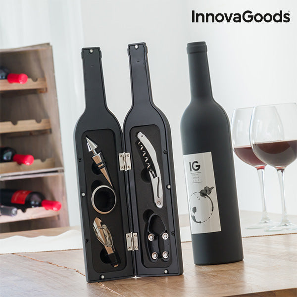 Set Bottiglia Vino InnovaGoods (5 Pezzi)
