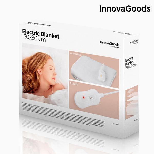 InnovaGoods Electric Blanket 80 x 150 cm