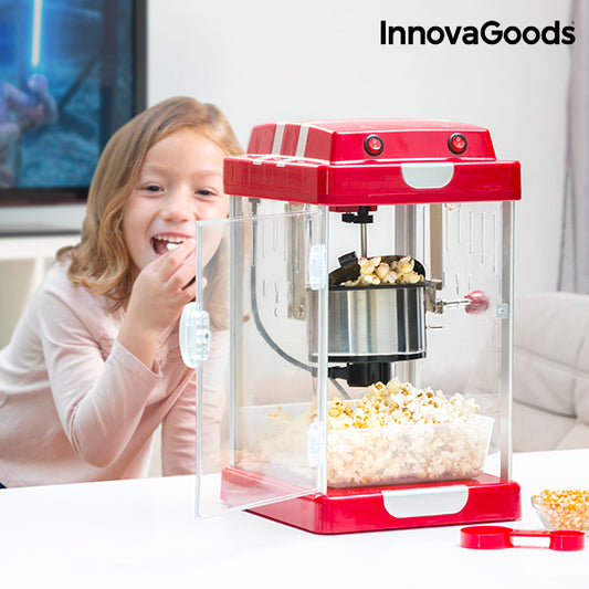 InnovaGoods Popcorn Maker Tasty Pop Times 310W Red
