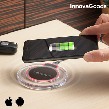 Caricabatterie Wireless Qi per Smartphone InnovaGoods