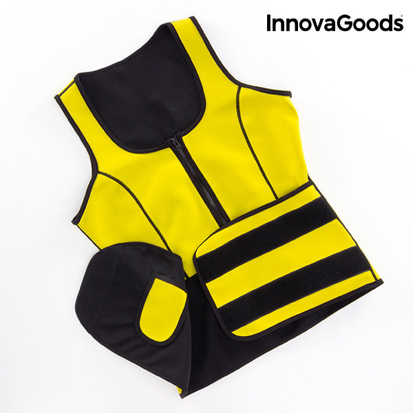 InnovaGoods Sauna Waist Training Vest