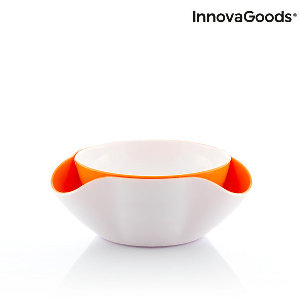 Ciotola Snack 2 in 1 InnovaGoods (2 Pezzi)