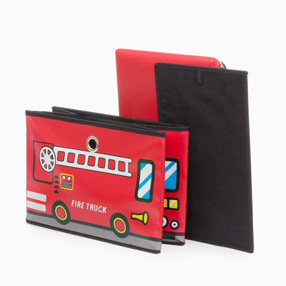 Bus Junior Knows Scatola portagiochi pieghevole