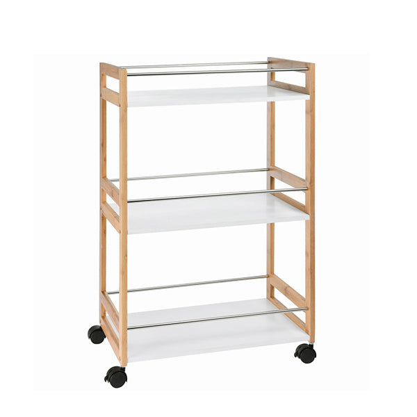 Carrello da cameriera in bambù Bravissima Kitchen