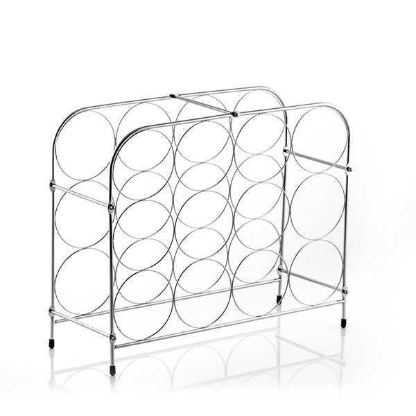 Honeycomb Metallic Bottle Rack (12 Bottles)