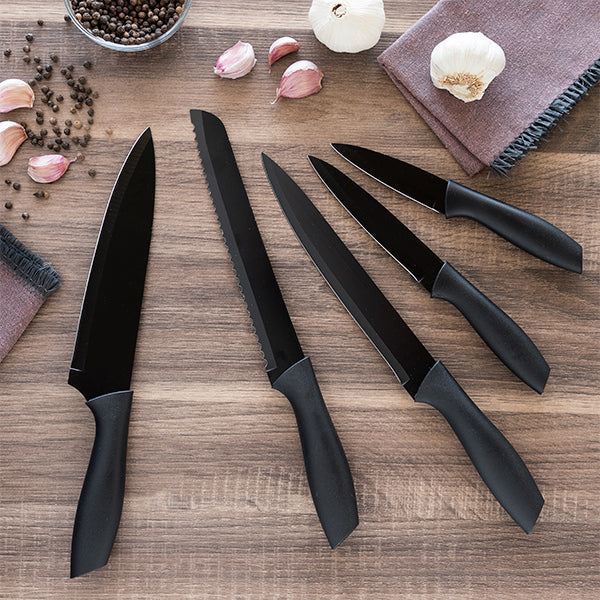 Set Coltelli Black Style (5 Pezzi)