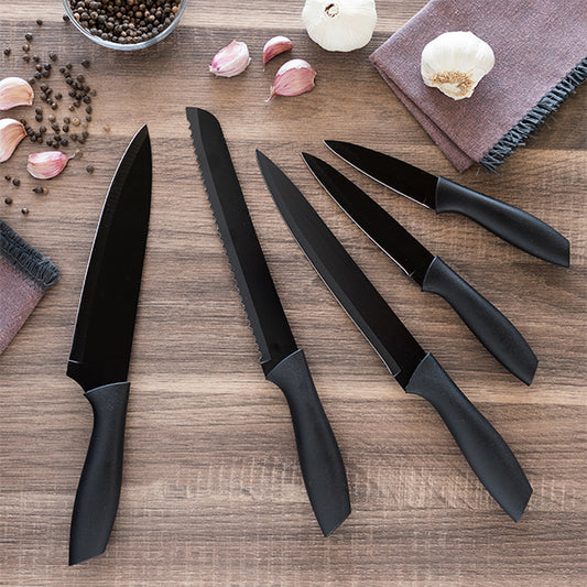Set Coltelli Black Style (5 Pezzi)