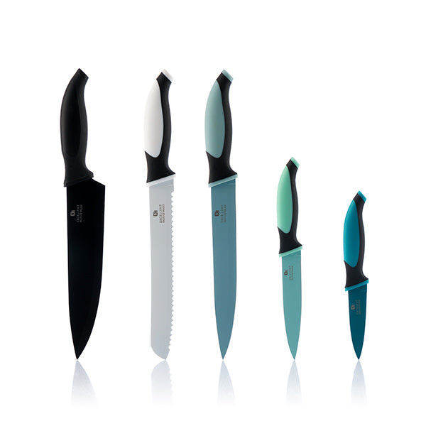 Set ceppo portacoltelli colorato Invisible Style (6 pezzi)
