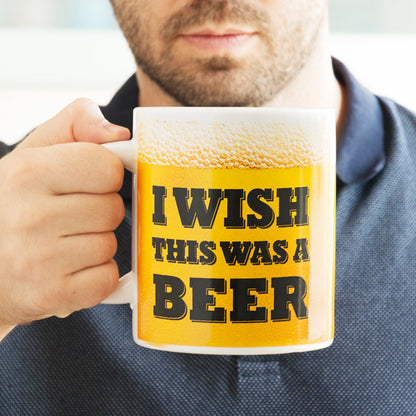 Vorrei che questo fosse un boccale di birra XL