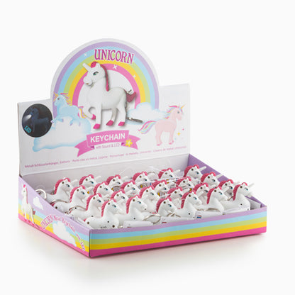 Wagon Trend Unicorn Keychain with LED and Sound