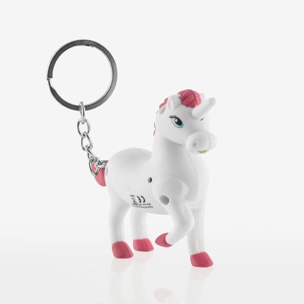 Wagon Trend Unicorn Keychain with LED and Sound