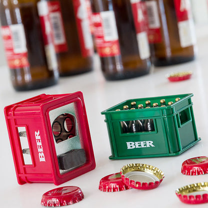Gadget e Articoli da Regalo Apribottiglie Calamita da Frigo a forma di scatola di Birra