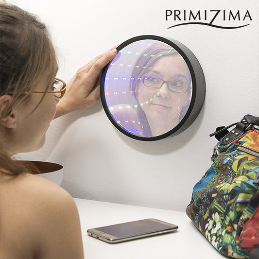 Primizima Multicolor LED Mirror with Tunnel Effect