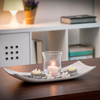 Harmony Homania Table Centrepiece with Candle-holder