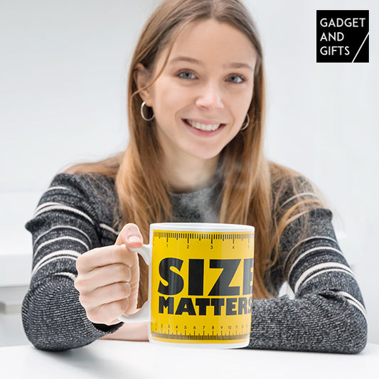 Gadget and Gifts Size Matters XXL Mug