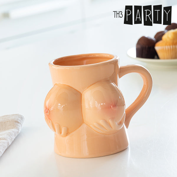 Th3 Party Breasts Ceramic Mug