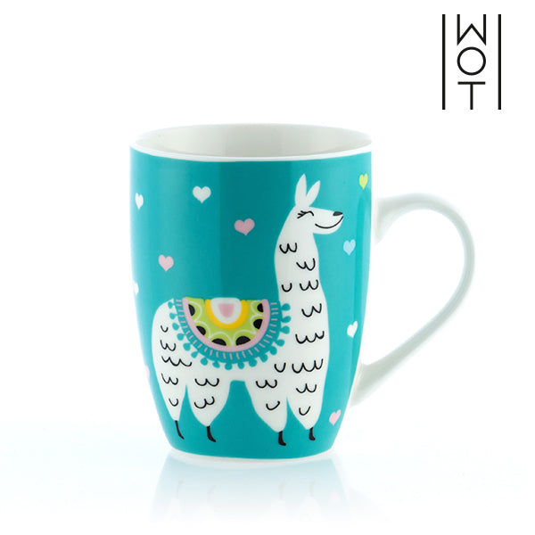 Wagon Trend Llama Mug