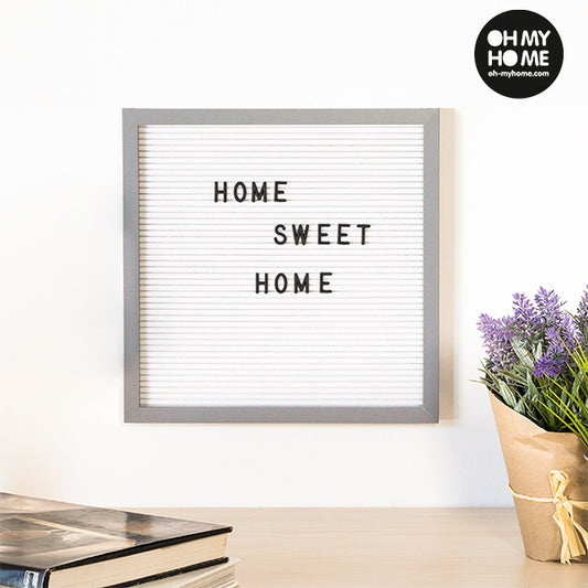Oh My Home Frame for Letters and Numbers (30 x 30 cm)