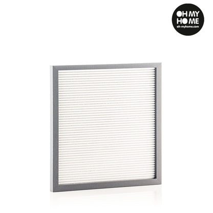 Oh My Home Cornice per Lettere e Numeri (30 x 30 cm)