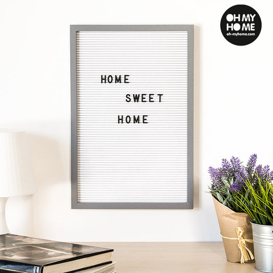 Oh My Home Frame for Letters and Numbers (30 x 45 cm)