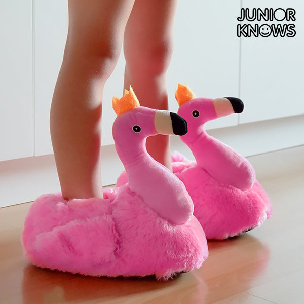 Junior Knows Flamingo Pantofole per bambini
