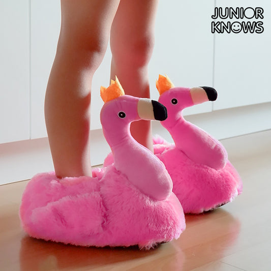 Junior Knows Flamingo Children's Slippers