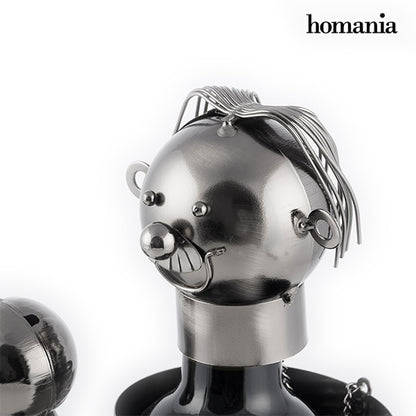 Portabottiglie Homania Bowler in metallo