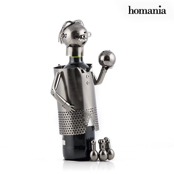 Portabottiglie Homania Bowler in metallo